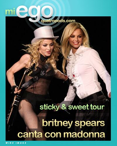 Sticky & Sweet Tour: Madonna and Britney Spears