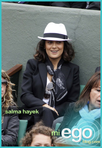 Salma Hayek: French Open