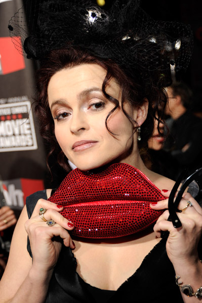 helena bonham carter fashion. Helena Bonham Carter with Red